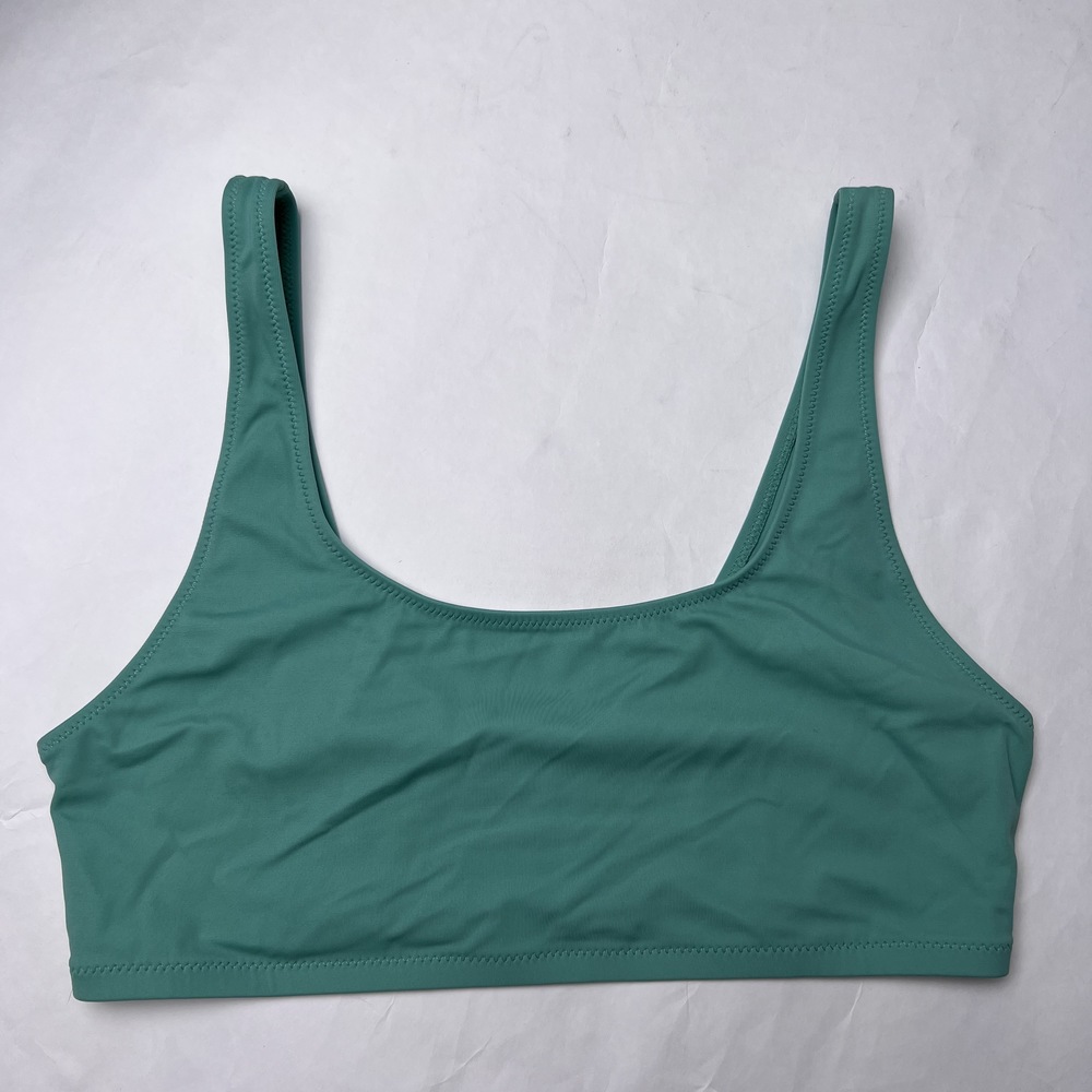 Lively Bikini Top Green Tank No Pads Medium
